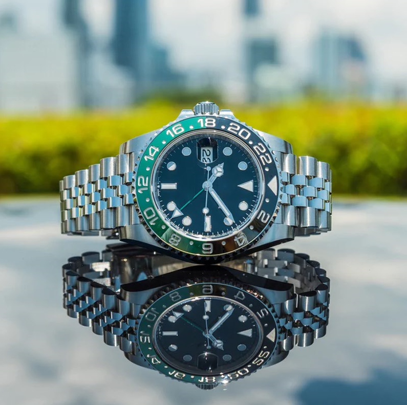 Luxury Watches - GMT Master II Sprite Green