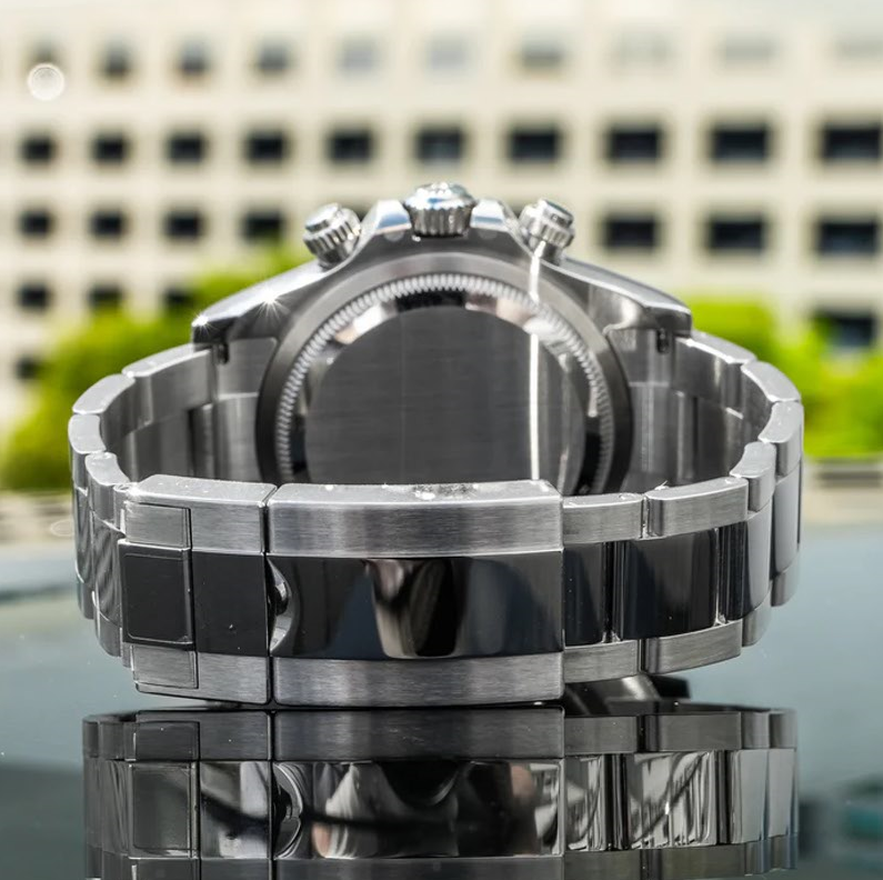 Luxury Watches - Daytona Racing Black Steel