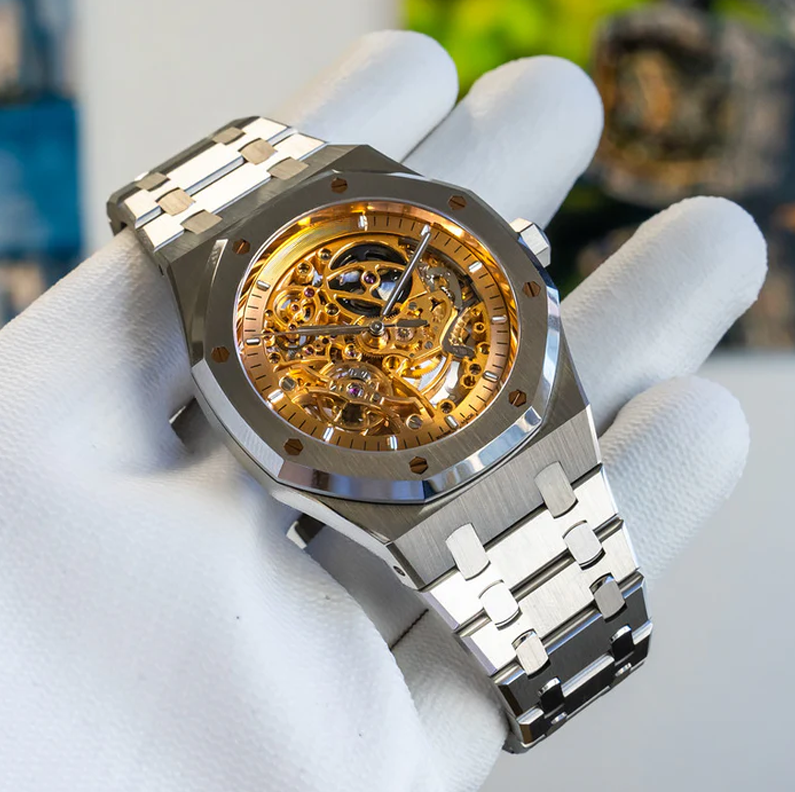 Luxury Watches - Imperial Skeleton Two-Tone