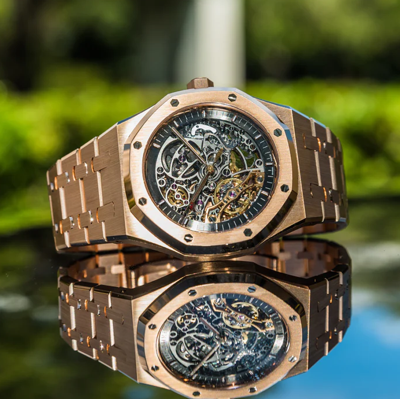 Luxury Watches - Bronze Skeleton Heritage