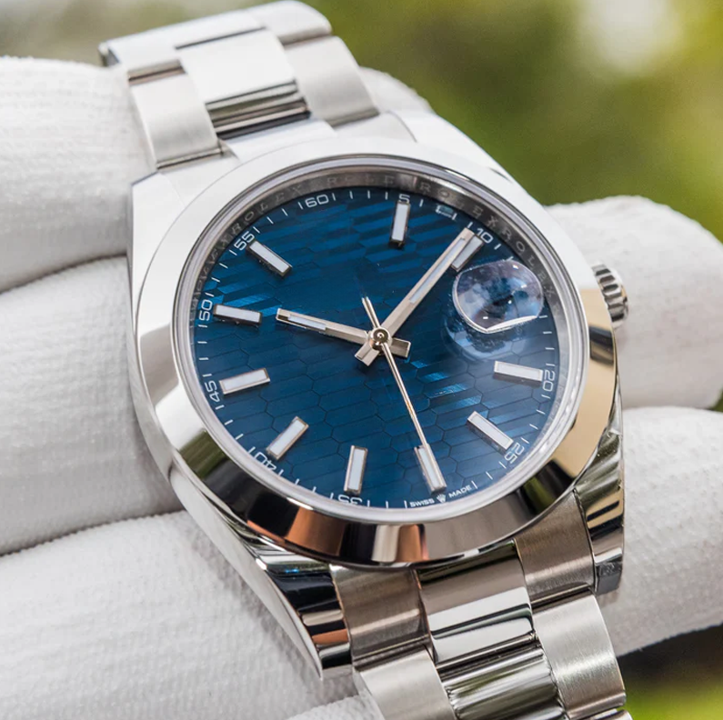 Luxury Watches - Datejust 41 Wimbledon Blue
