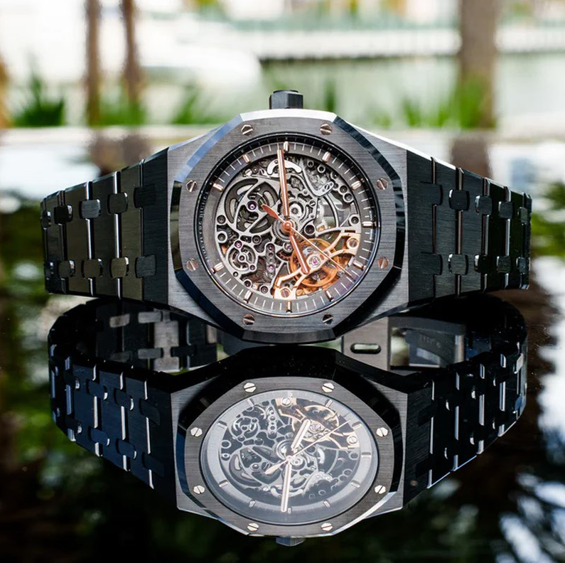 Luxury Watches - Midnight Skeleton Elite