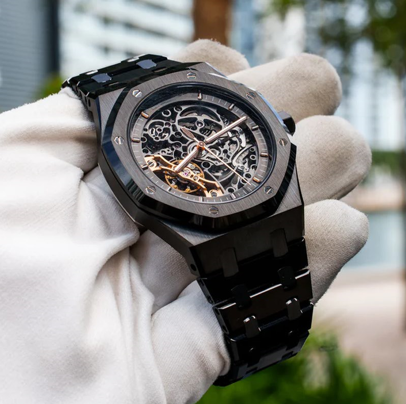 Luxury Watches - Midnight Skeleton Elite